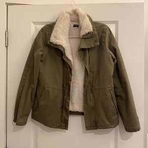 Green jacket from JCrew